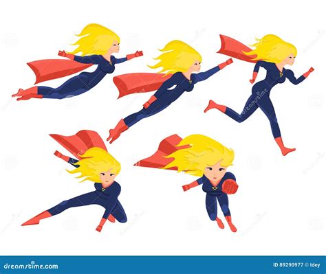 Female Superhero Action Poses