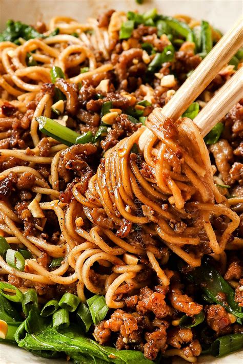 Dan Dan Noodles Carlsbad Cravings Carlsbad Cravings Asian Recipes