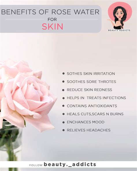 rose water benefits | Rose water for skin, Rose water, Uses for rose water