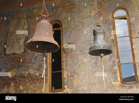 Bells Of The Church In Vardzia Rock Carved Cave Monastery In Georgia