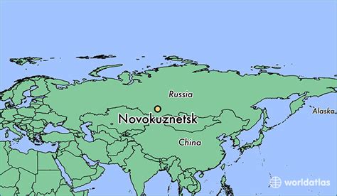 novokuznetsk russia novokuznetsk kemerovo oblast map worldatlascom