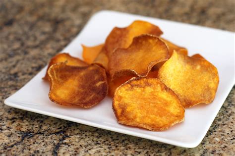 Fried Sweet Potato Chips Recipe