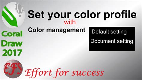 Corel Draw Class Tool Menu Color Management Urdu Hindi Youtube