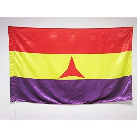 Az Flag Flagge Zweite Spanische Republik Internationale Brigaden