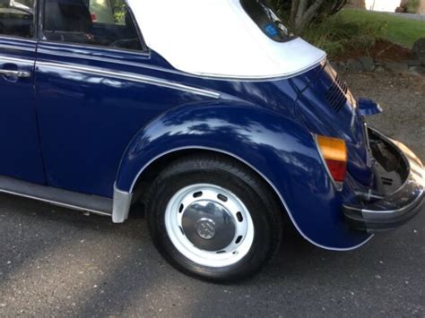 Super Beetle Bug Convertible Karmann Edition Vw Volkswagen Fuel