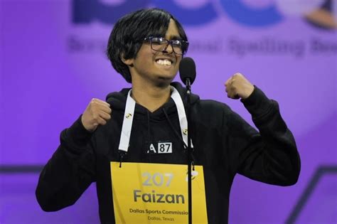 faizan zaki wins  scripps national spelling bee times  nris