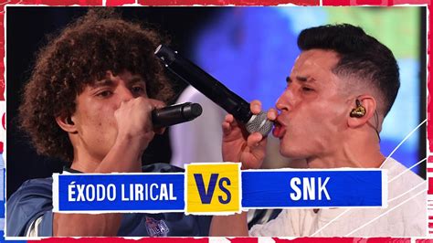 ÉXODO LIRICAL vs SNK Octavos Red Bull Batalla Final Centroamérica