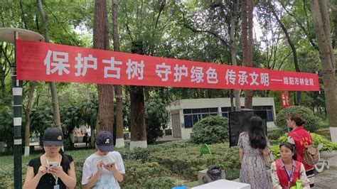 北川羌族自治县林业局林草中心参加绵阳市林业局保护古树名木宣传活动 关注森林