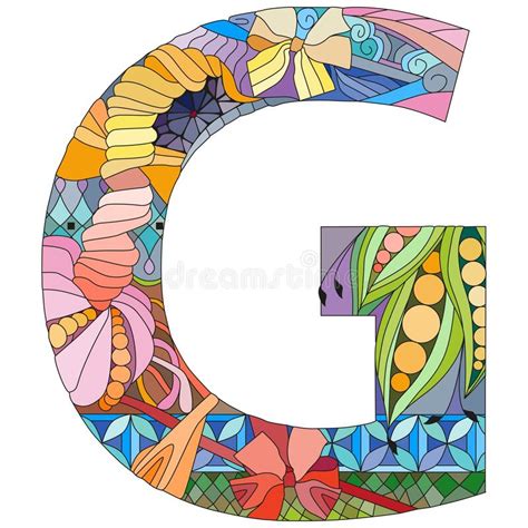 Letter J Monogram Engraving Design Vector Illustration Stock Vector