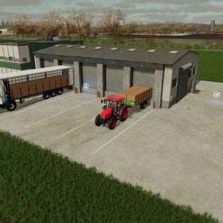 Central Warehouse Pack V1 1 FS22 Mod Farming Simulator 22 Mod