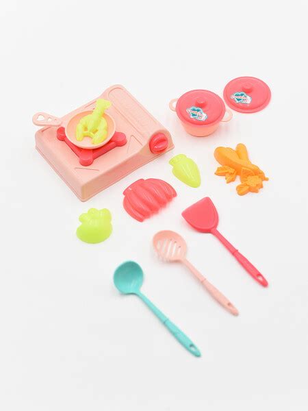 COCINA SET C ACCESORIOS ROSADO Guapa