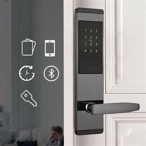 Cerradura TT Inteligente Con Bluetooth Para Puerta Cerradura Digital