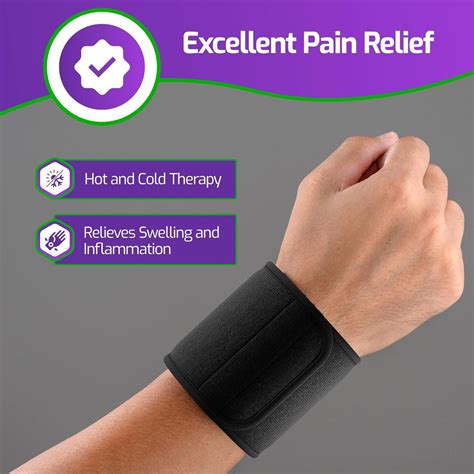 Reusable Hot Cold Ice Pack - Therapy Gel Pack for Muscle Pain, Bruises ...