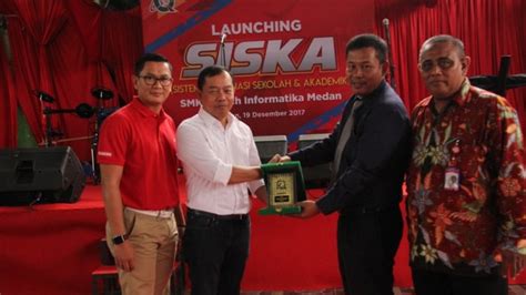 Telkomsel Luncurkan Aplikasi SISKA dengan SMK Tritech Medan - Tribun ...
