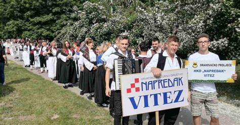 Viteški Napredak sudjelovao na smotri folklora u Republici Hrvatskoj