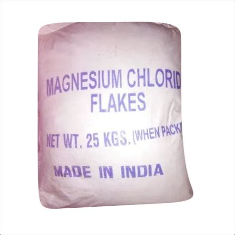 Magnesium Chloride Flakes Application Industrial At Best Price In