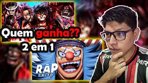 CONHECENDO REACT Circo Buggy One Piece Kaito WLO Lendas Do