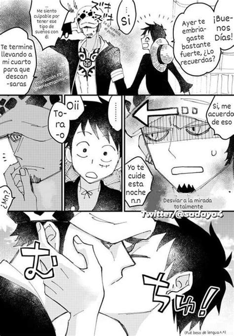 Doujinshis Lawlu Law X Luffy ️ 🕸️ 91 🕸️ Luffy One Piece Comic