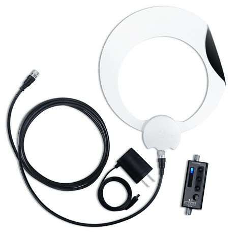 Antennas Direct 50 Mile Range Clearstream Eclipse Amplified Indoor HDTV