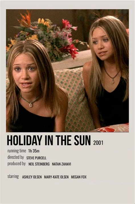 Holiday In The Sun Movie Poster Girly Movies Romcom Movies Girl Movies