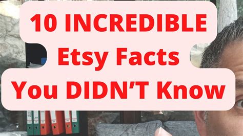 10 Incredible Etsy Facts You Didnt Know Youtube