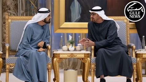 Uae President Receives Rulers Of The Emirates Crown Princes On The