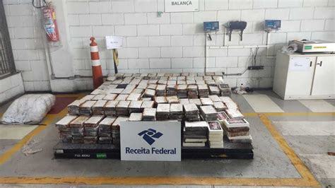 Receita Federal Apreende 1240 Kg De Cocaína No Porto De Santos