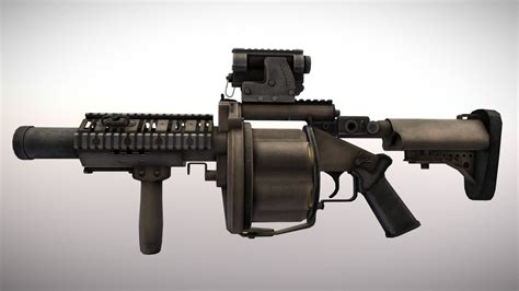 Grenade Launcher Buy Royalty Free D Model By Bsp