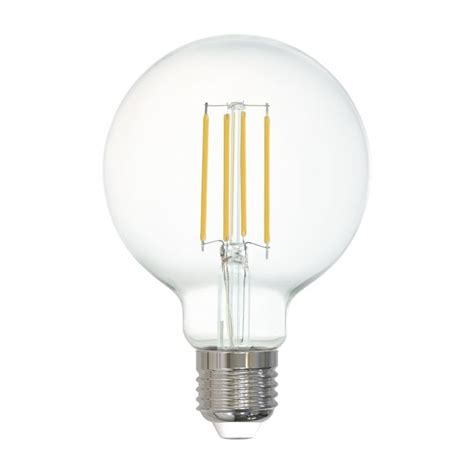 Eglo Connect Z K E G W Led Globe Filament Lamp Light Bulbs