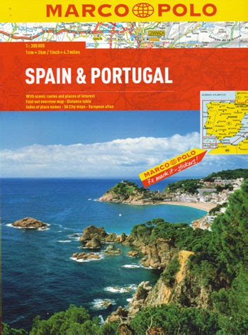 Spain Portugal Atlas Marco Polo Maps Books Travel Guides