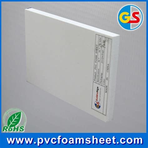 Goldensign Hot Sale Wpc Celuka Foam Board Rigid Pvc Sheet China Pvc