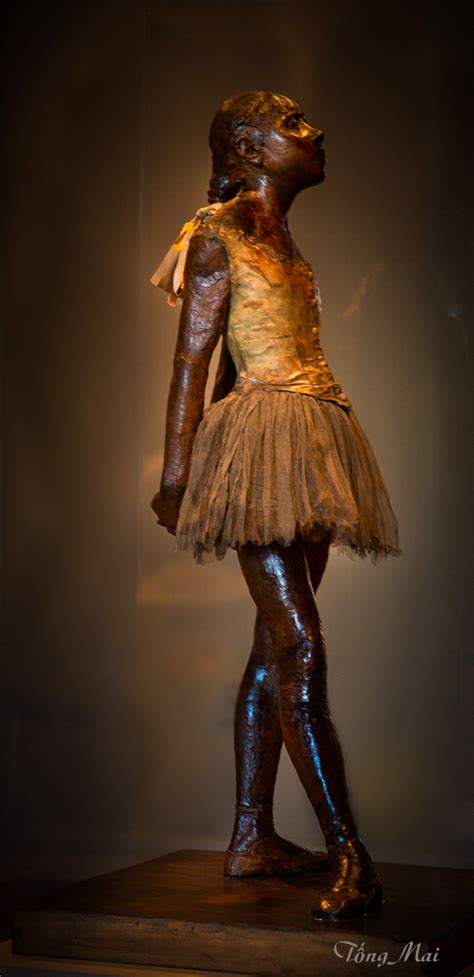 La Petite Danseuse De Quatorze Ans C A Edgar Degas T Ng Mai Khungcuahep