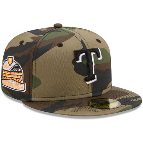 New Era Texas Rangers Camo 2020 Inaugural Season Flame Undervisor 59FI