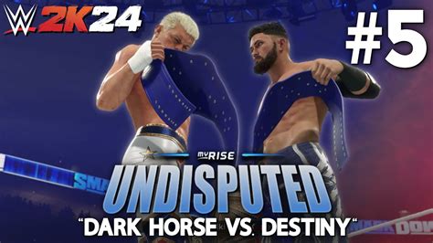 WWE 2K24 - MyRise "UNDISPUTED" Part 5 (No Commentary) - Win Big Sports