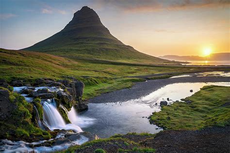 Iceland - Kirkjufell at sunrise Photograph by Olivier Parent - Pixels