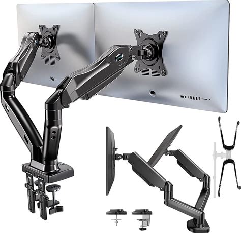 Planar Helium / PLN Commercial LED Monitor — 43" 4K UHD Multi-Client Quad-Split Display (VESA-NOSTAND / DUAL-DESK-KIT) (PLN-43UHD-VESA-NOSTAND-DUAL-DESK-KIT)