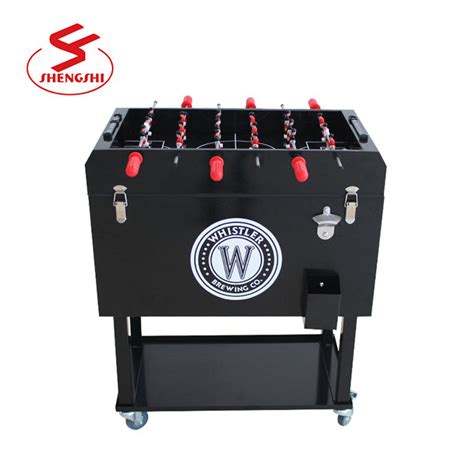 Best Rolling Ice Chest Foosball Cooler with Wheels - China Best Coolers ...