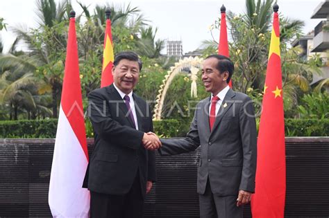 Bilateral Indonesia China Antara Foto