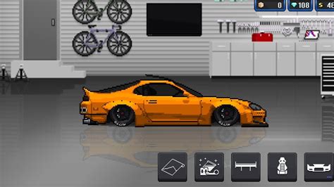 Pixel Car Racer Toyota Supra Mk With F X Engine Youtube