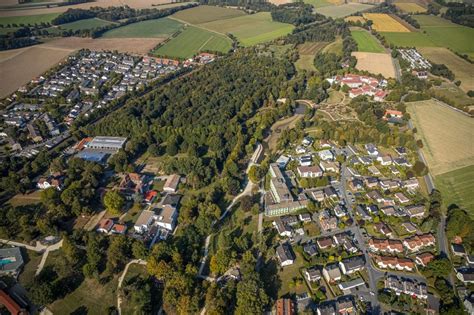 Bad Sassendorf Aus Der Vogelperspektive Klinikgel Nde Des