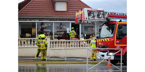 Fait divers Torcy Un feu s est déclaré au snack du lac à Torcy