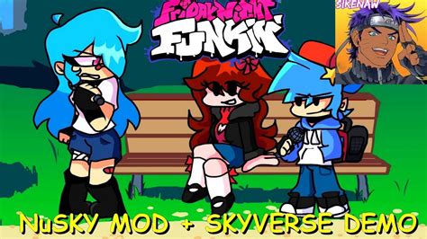 Sky Is Back Friday Night Funkin Nusky Mod Skyverse Demo Fnf