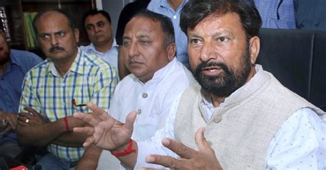 Ex Jandk Minister Choudhary Lal Singh Among Others Served Notices To