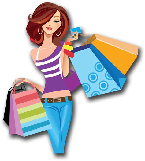 Shopping cartoon women png image high quality clipart gambar kartun shopping png 1198×1298 png ...