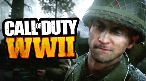 Official Call Of Duty World War 2 Gameplay Trailer New Cod Ww2