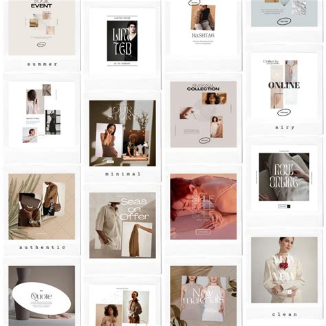 Luxury Instagram Template Bundle Luxury Instagram Post Templates