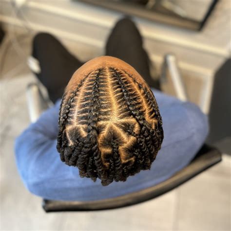 Mens Stitch Cornrows Twists London Afro Hair Salon Near Me Frohub