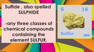 sulfide   functional groups  namingpptx