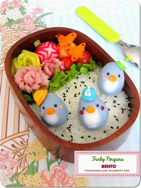 Fungky Penguins Bento Cooking Gallery