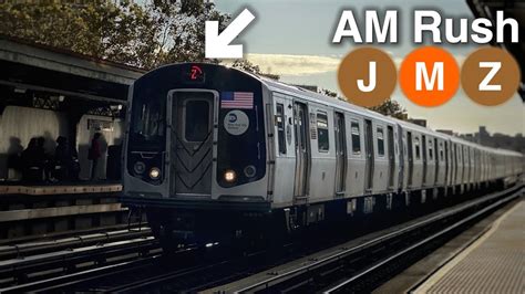 Railfanning At Lorimer Street During Am Rush Hour J M Z Youtube